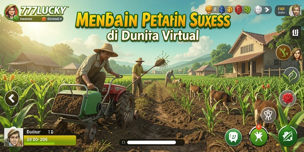 Tampilan gameplay seru dan interaktif dalam 777LUCKY.