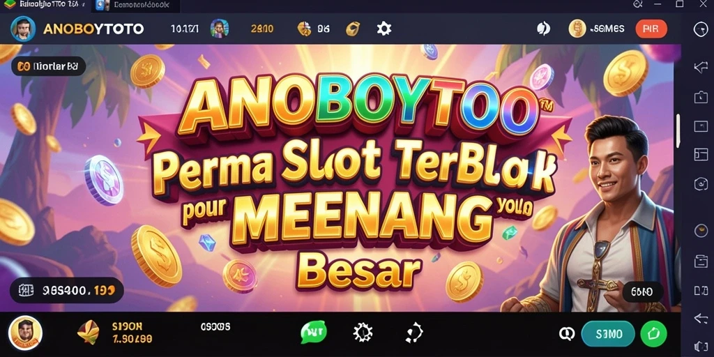 Tampilan gameplay ANOBOYTOTO dengan grafis slot yang mengesankan.