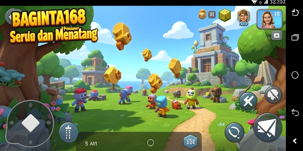Screenshot gameplay <strong>BAGINTA168</strong> menampilkan serunya permainan Puzzle.