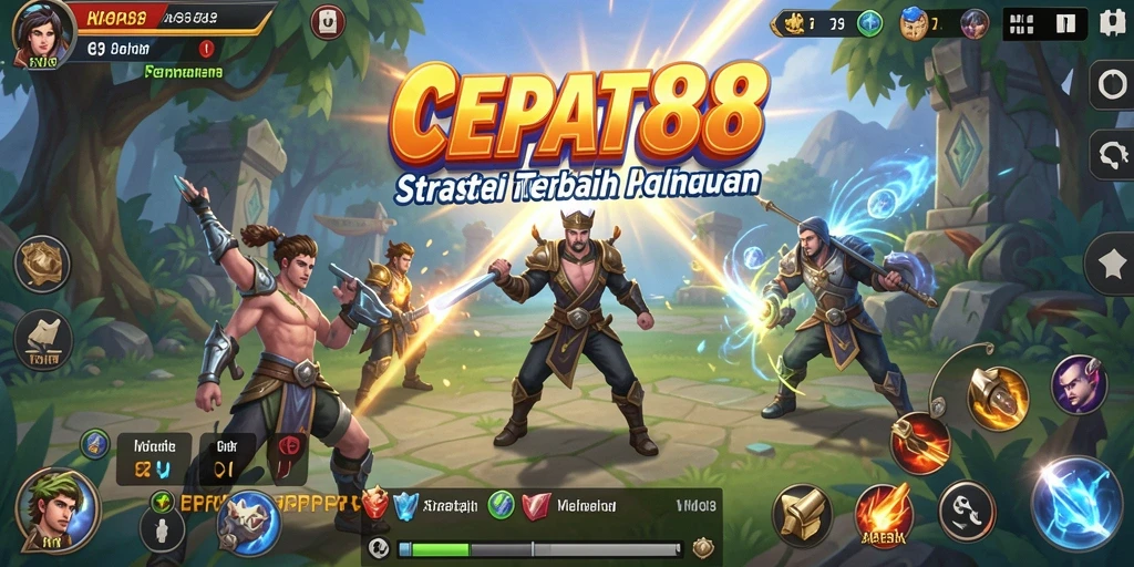 Tangkapan layar gameplay CEPAT88 yang menampilkan strategi menawan.