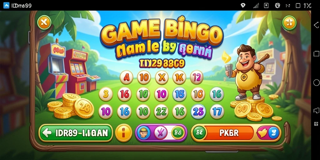 Gameplay seru dan interaktif dari game Bingo IDR89.