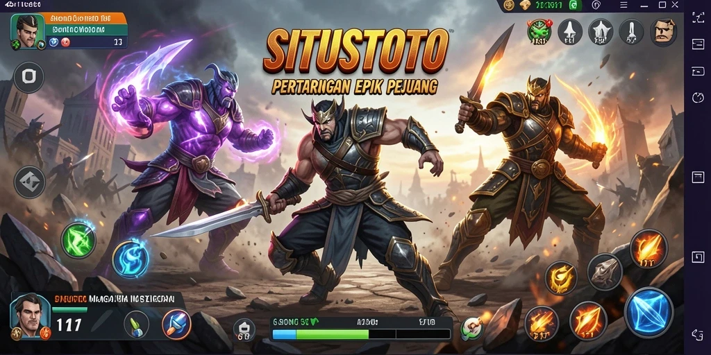 Screenshot gameplay SITUSTOTO yang epic dan mendebarkan.