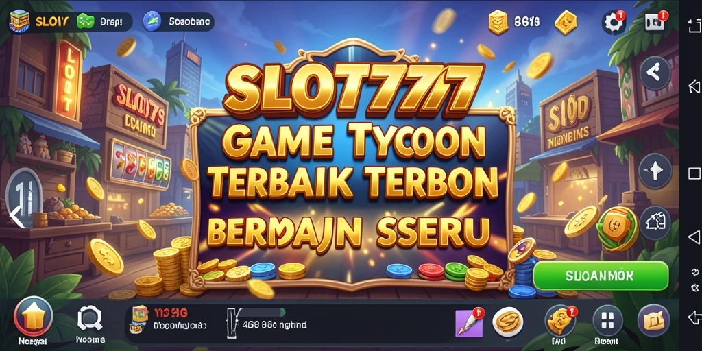 Tampilan gameplay SLOT777 yang menarik dan interaktif.