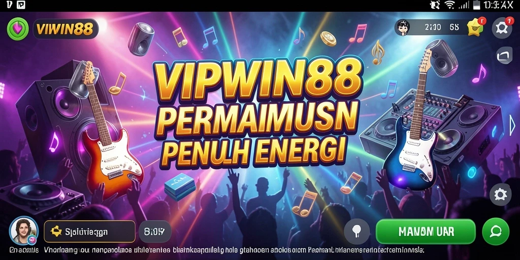 Screenshot gameplay <strong>VIPWIN88</strong> yang menunjukkan pemain sedang bernyanyi.